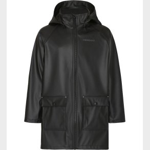 Didriksons Regnjakke - PU - Giga - Sort