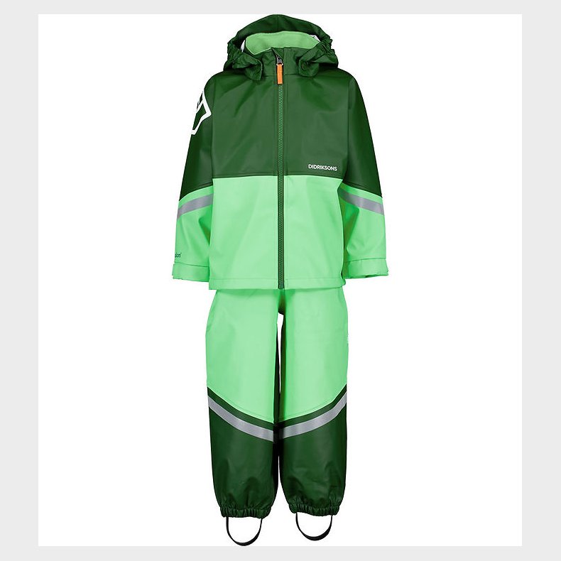 Didriksons Regntj m. Seler - Waterman - Light Algae Green