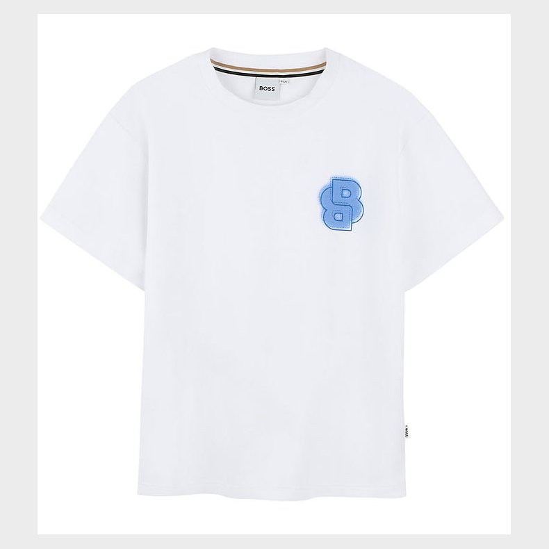 BOSS T-shirt - Hvid m. Print