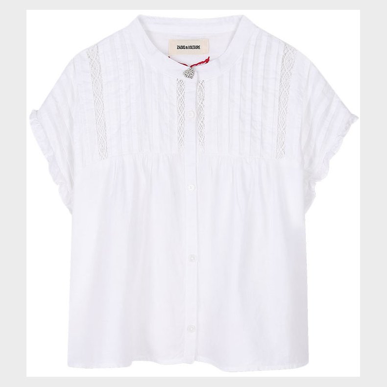 Zadig & Voltaire Skjorte k/ - Gisele - Hvid