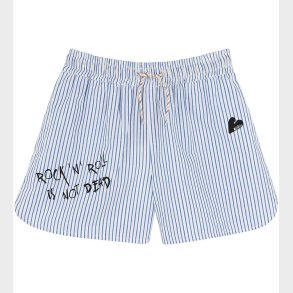 Zadig & Voltaire Shorts - Nicky - Electric Blue/Hvidstriber