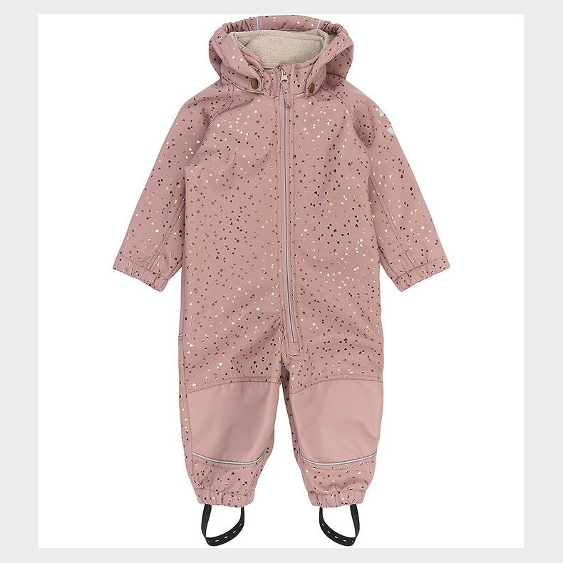 Mikk-Line Softshelldragt m. Fleece - Recycled - Twilight Mauve m