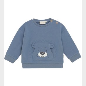 Minymo Sweatshirt - Flint Stone m. Print