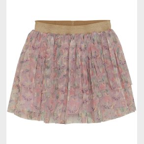 Minymo Tylnederdel - Burnished Lilac m. Blomster