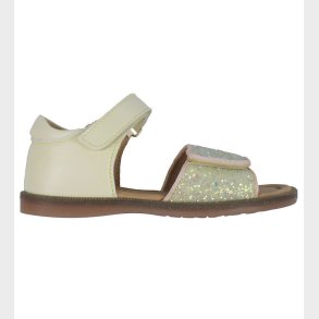 Bisgaard Sandaler - Aida - Yellow Glitter