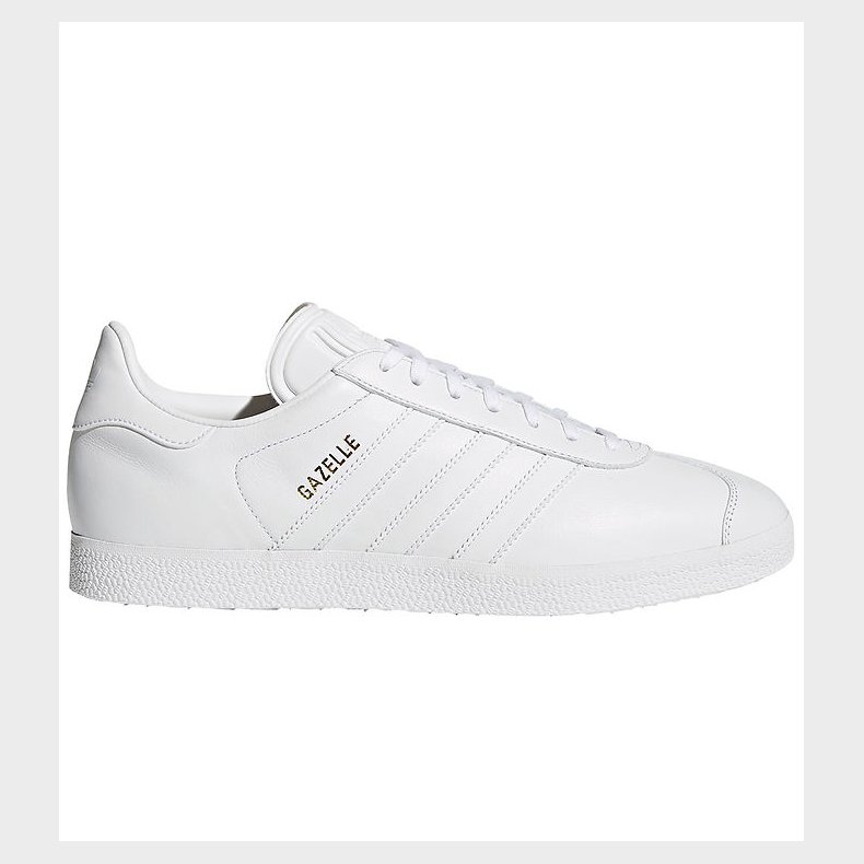 adidas Originals Sko - Gazelle - Ftwwht/Ftwwht/Goldm