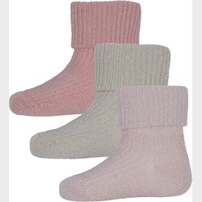 MP Strmper - Bambus - 3-pak - Ida - Dew m. Glimmer