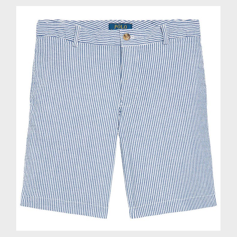 Polo Ralph Lauren Shorts - Preppy - Bl�/Hvidstribet