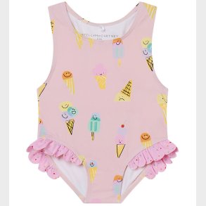 Stella McCartney Kids Badedragt - UV50+ - Rosa m. Is