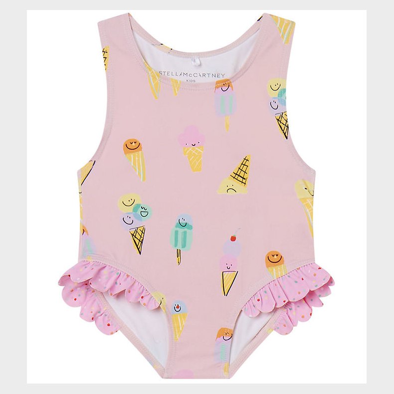 Stella McCartney Kids Badedragt - UV50+ - Rosa m. Is