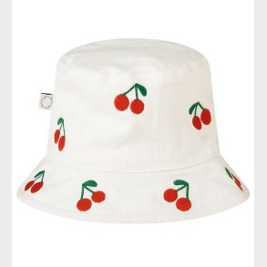 Stella McCartney Kids Bllehat - Hvid m. Kirsebr