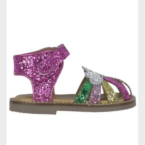 Konges Sljd Sandaler - Rainbow - Flamingo Plume