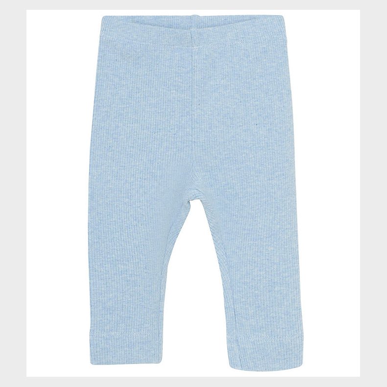 Fixoni Leggings - Rib - Blue Fog Melange