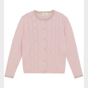 Creamie Cardigan - Pointelle - Strik - Lotus