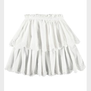 Molo Nederdel - Brianna - Crisp White m. Hulm�nster