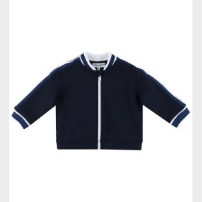 Emporio Armani Cardigan - Navy m. Hvid