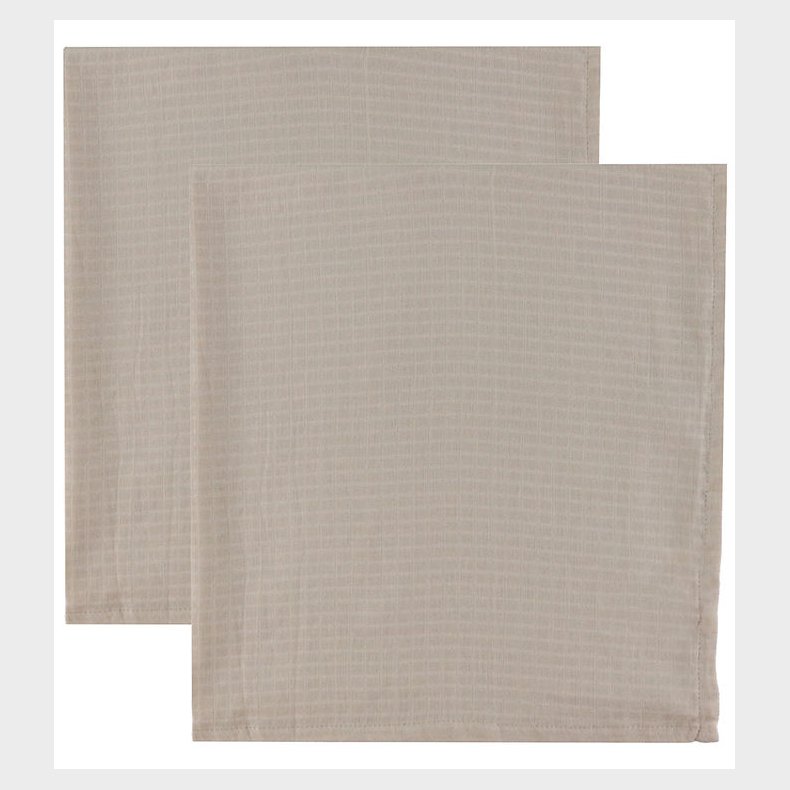 Msli Stofbleer - 2-pak - 75x75 - Cashmere