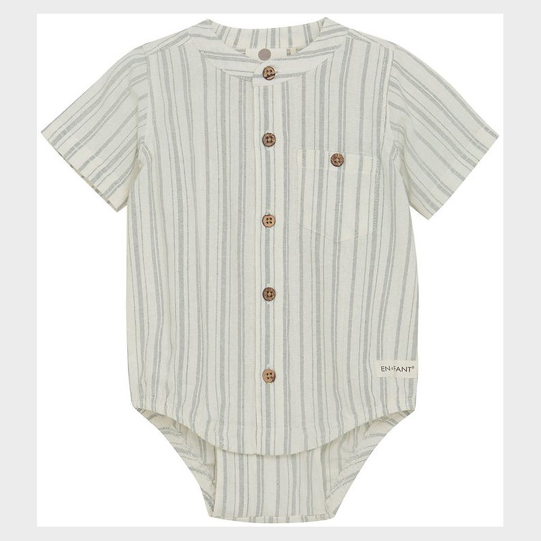 En Fant Body k/ - Stripe - Eggnog