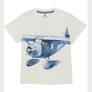 En Fant T-shirt - Slub - Egret