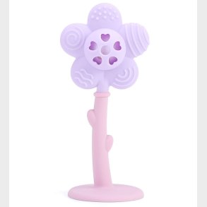 Tiny Tot Bidering - Flower - Lille/Pink