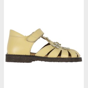 Angulus Sandaler - Gul m. Blomster