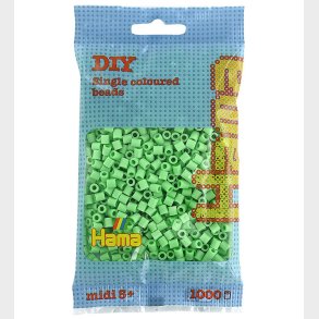 Hama Midi Perler - 1000 stk. - 115 Klar Gr�n