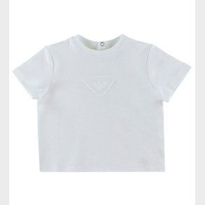 Emporio Armani T-shirt - Off White m. Logo