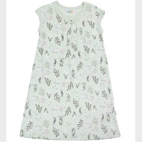 Joha Natkjole - Viskose/Bambus - Mynte m. Svaner