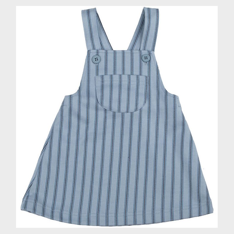 Joha Kjole - Pinafore - Bl m. Striber