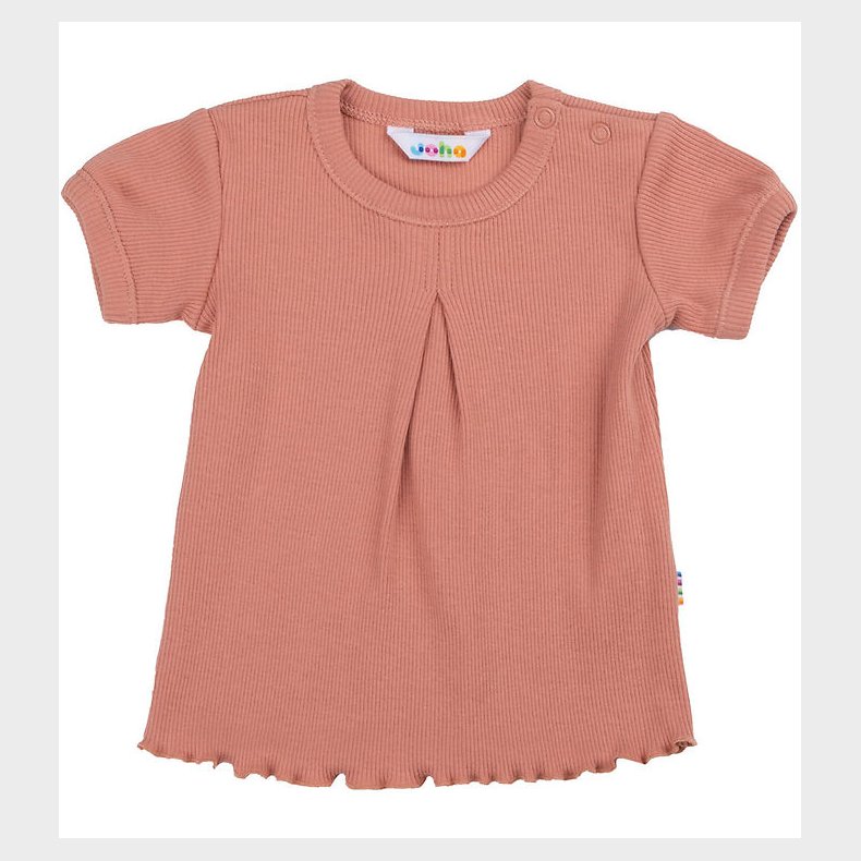 Joha T-shirt - A-Shape - Rib - Laks