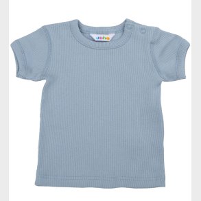 Joha T-shirt - Rib - St�vet Bl�