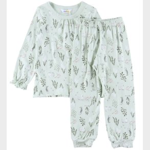 Joha Natt�j - Bambus - Mynte m. Svane