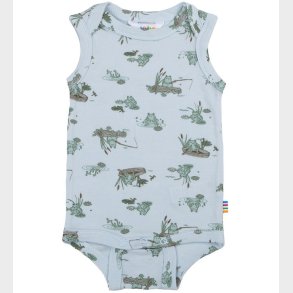 Joha Body u/ - Viskose/Bambus - Lysebl m. Frer