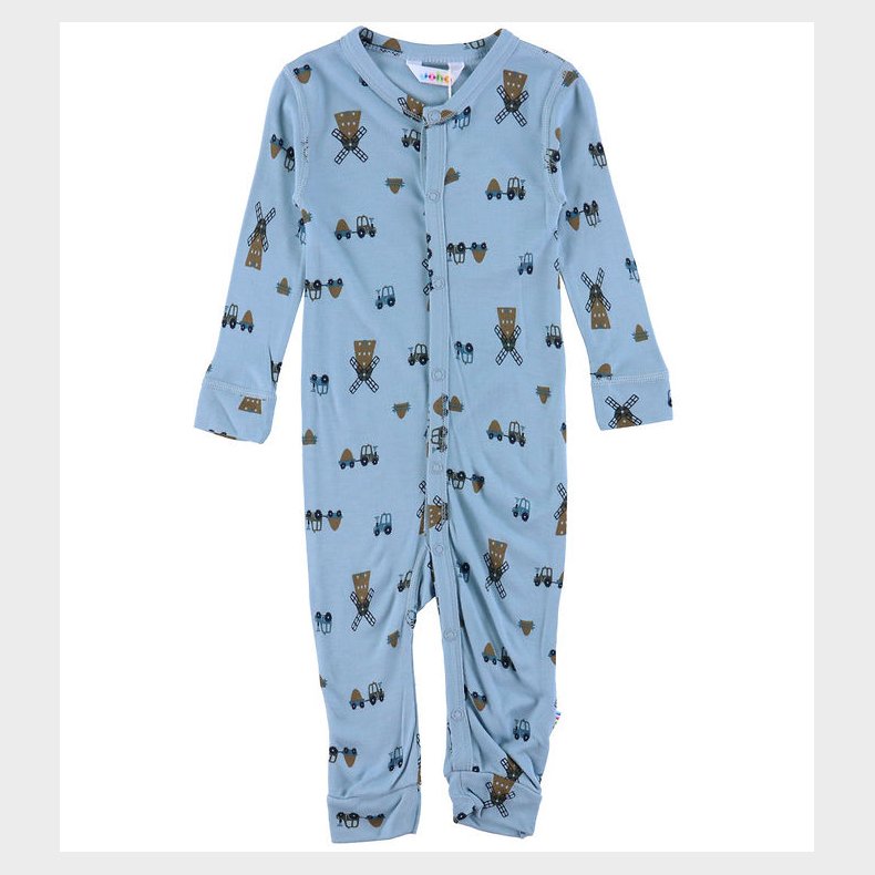 Joha Heldragt - Viskose/Bambus - Bl� m. Vindm�lle