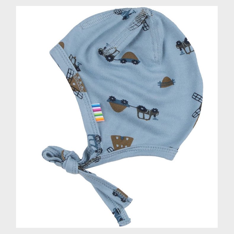 Joha Babyhjelm - Viskose/Bambus - Bl� m. Vindm�ller