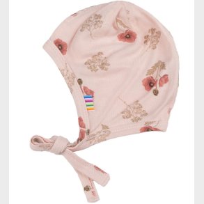 Joha Babyhjelm - Viskose/Bambus - Lyser�d m. Blomster