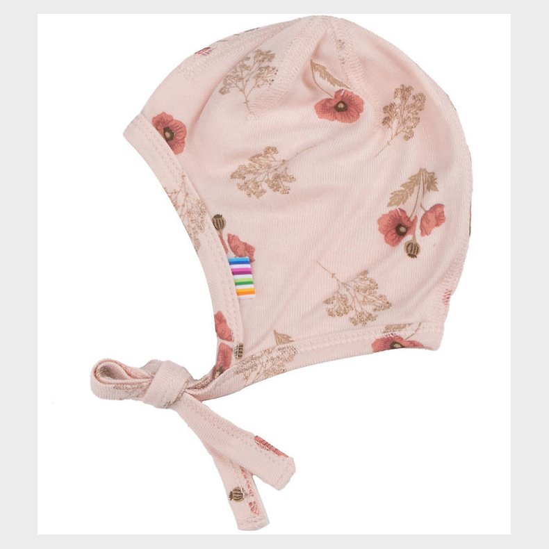 Joha Babyhjelm - Viskose/Bambus - Lyser�d m. Blomster