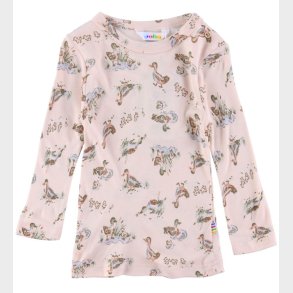 Joha Bluse - Bambus - Lyser�d m. �nder