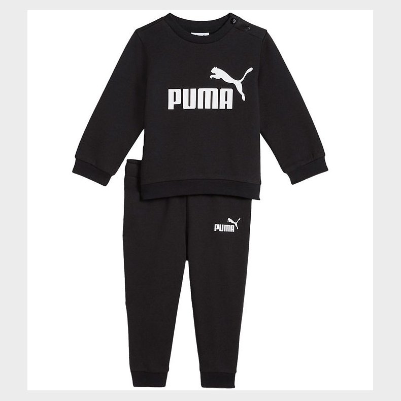 Puma Sweatst - Minicats Ess Crew - Sort