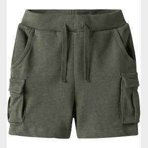 Name It Sweatshorts - Noos - NmmOli - Dusty Olive