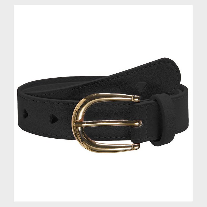 Kids Only B�lte - KogAliva - Black/Antique Brass Buckle