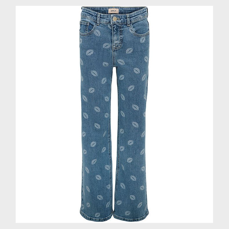 Kids Only Jeans - KogJuicy - Medium Blue Denim/LIPS
