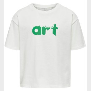 Kids Only T-shirt - KogCelia - Cloud Dancer/Art