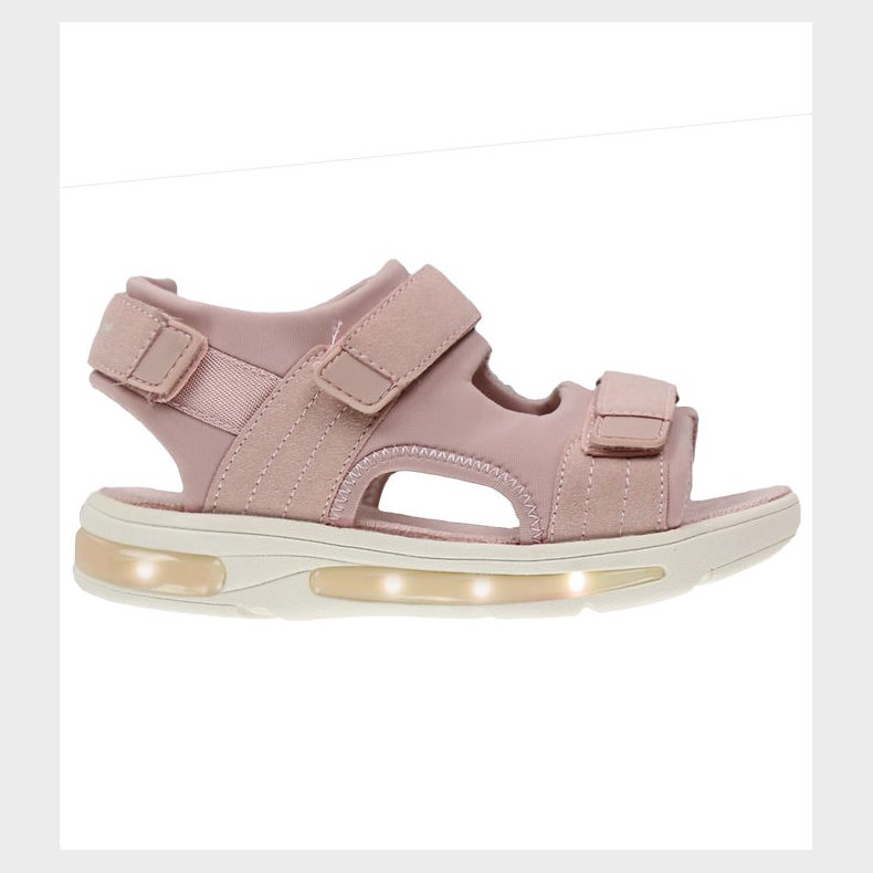 En Fant Sandaler - Velcro w. Light - Sepia Rose