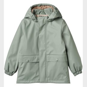 Wheat Regnjakke m. Termo - PU - Aju - Spring Ocean