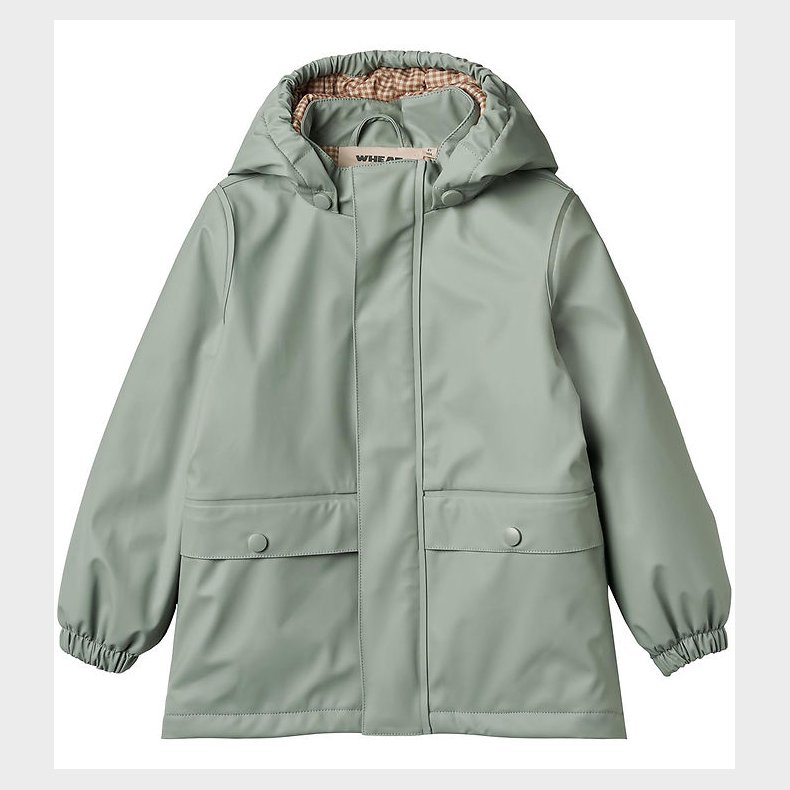 Wheat Regnjakke m. Termo - PU - Aju - Spring Ocean