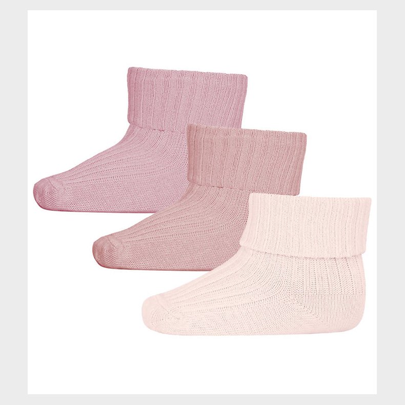 MP Str�mper - 3-pak - Rib - Cherry Blossom