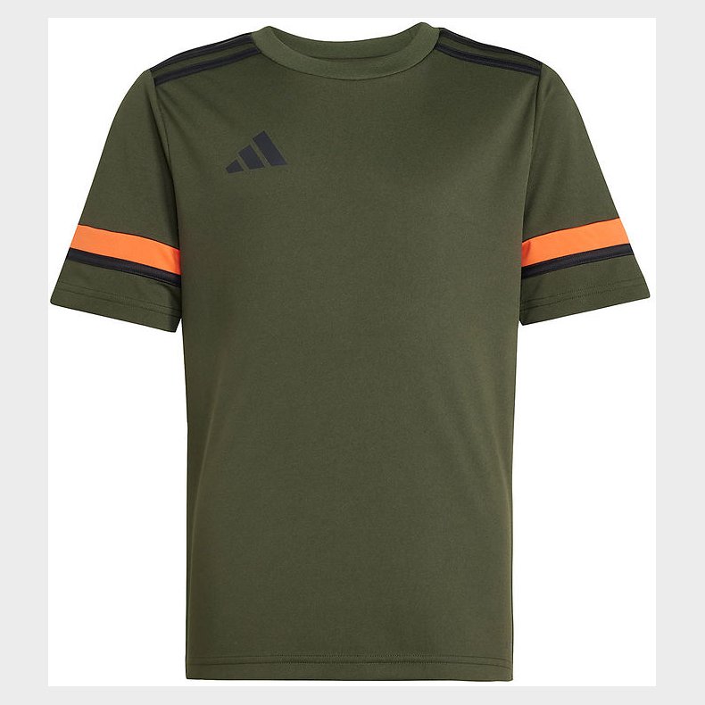 adidas Performance T-shirt - SQUA25 - Ngtcar/Black/Seimor