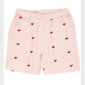Copenhagen Colors Shorts - Twill Heart - Dusty Rose m. Berry Hea