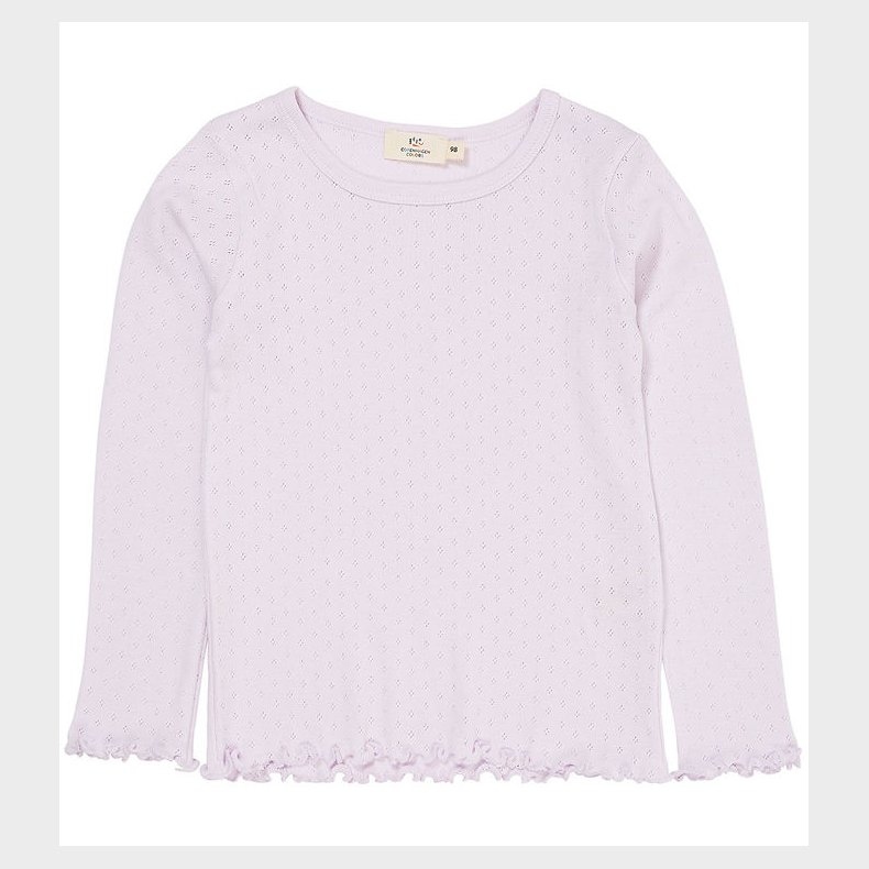 Copenhagen Colors Bluse - Pointelle - Lavender